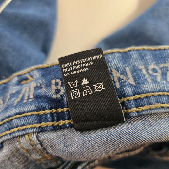 Buffalo David Bitton Jeans Men's 32** Blue Medium Fade Max-X Skinny Stretch - Picture 8 of 16